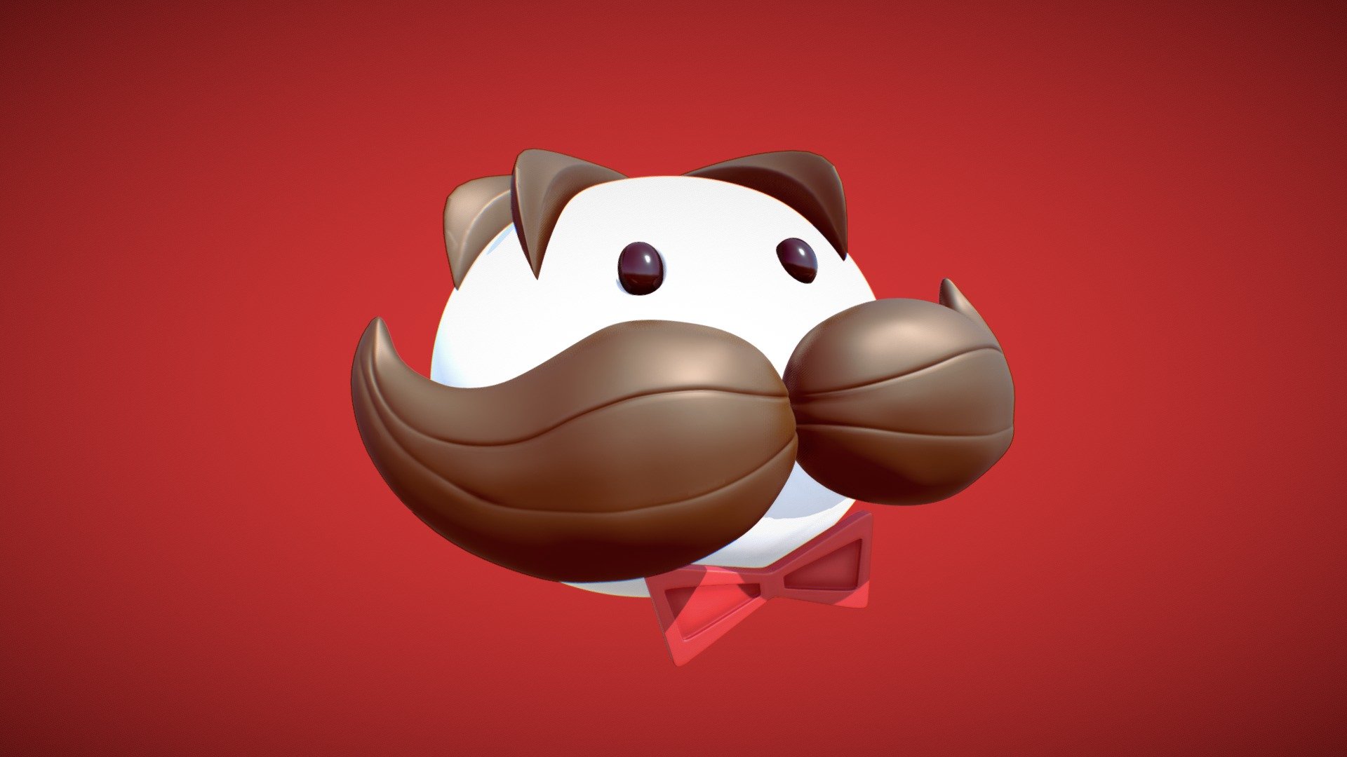 Pringles head 3d model