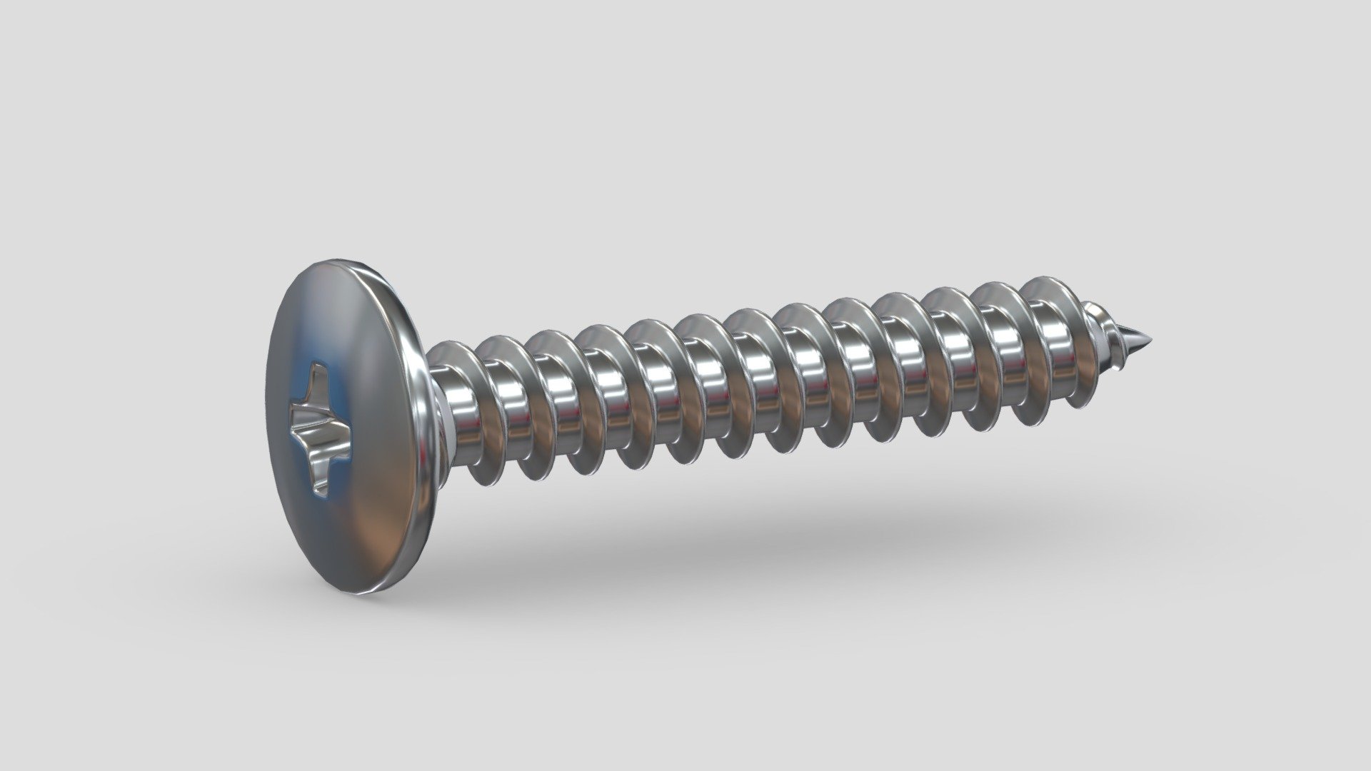 Sheet Metal Screw 3d model