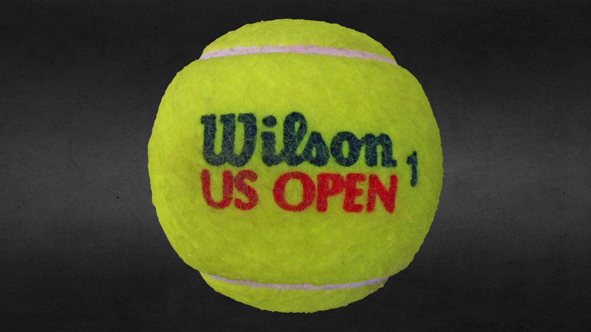 Used_Tennis_Ball_3D_Photogrammetry 3d model