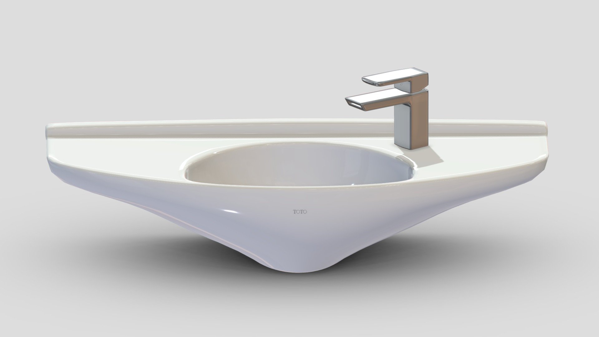 TOTO Wall Mount Lavatory 3d model