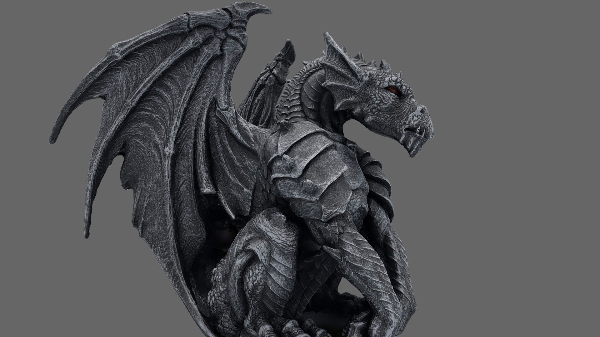 Evil Dragon 3d model