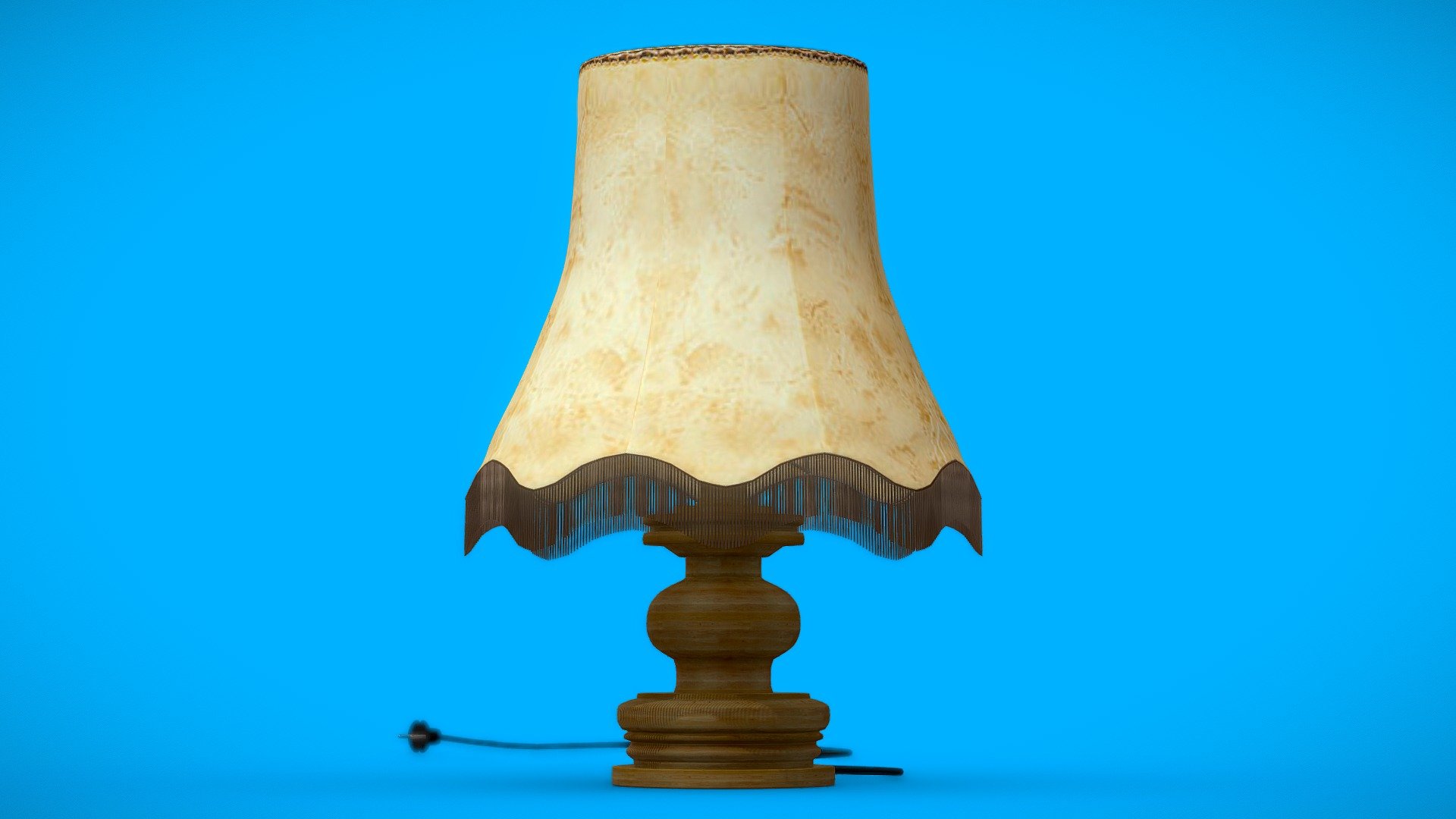 Vintage Lamp 3d model