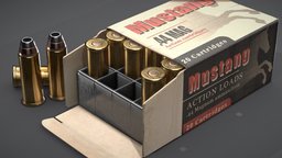 Magnum revolver ammo