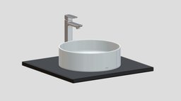 TOTO ARVINA Round Vessel Lavatory