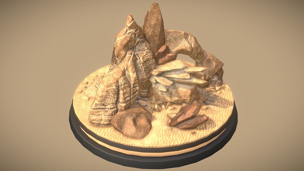 Rocks (imaginary) 3d model