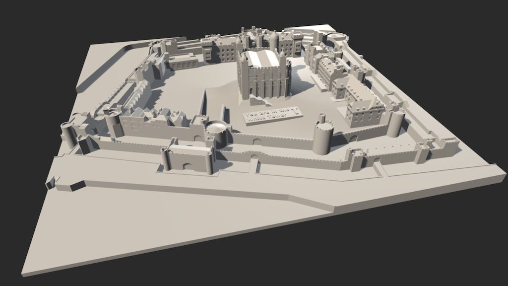 Tower of London 3d model