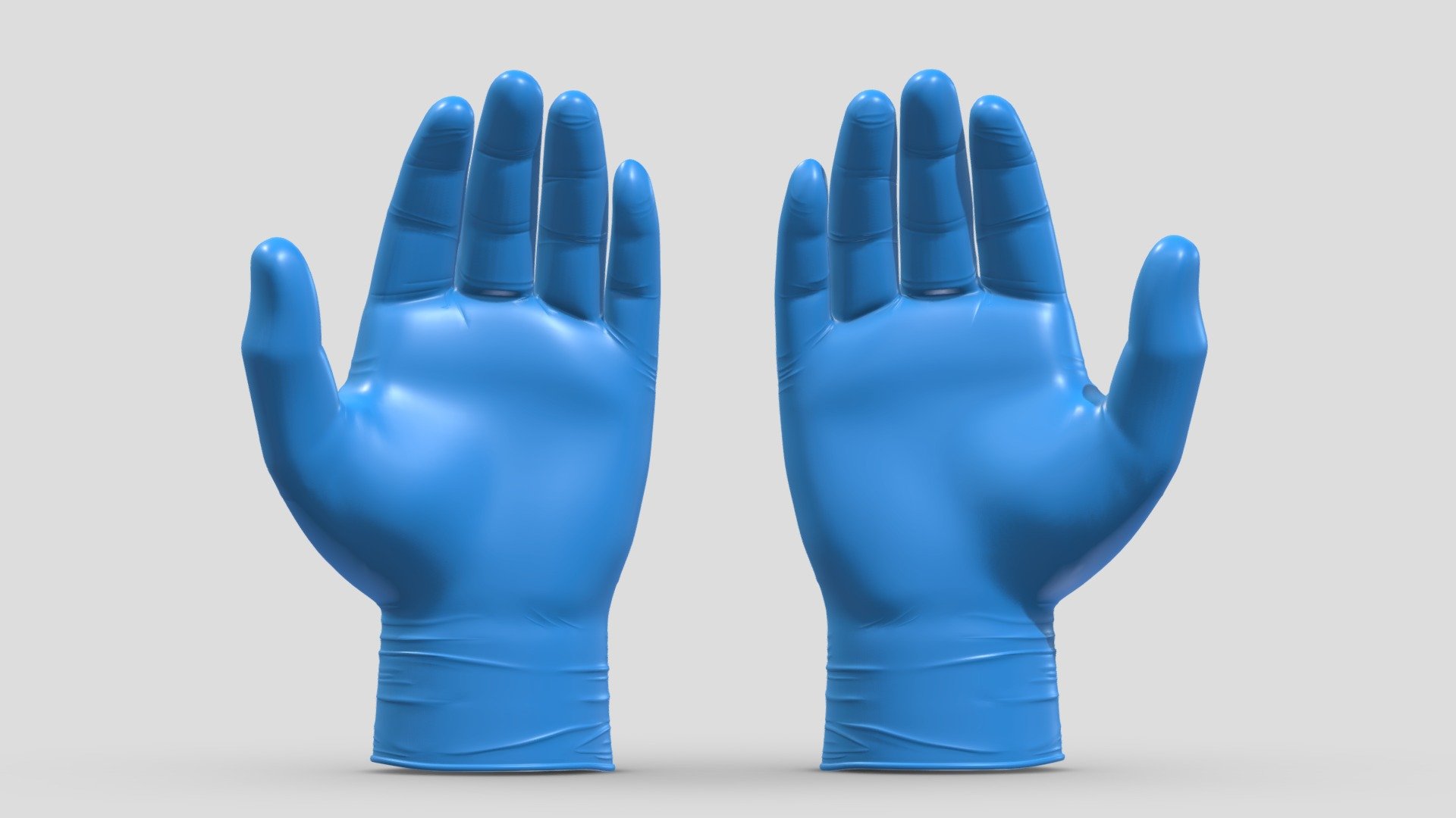 Medical Gloves 3d model