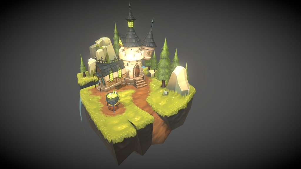 Witch Land 3d model