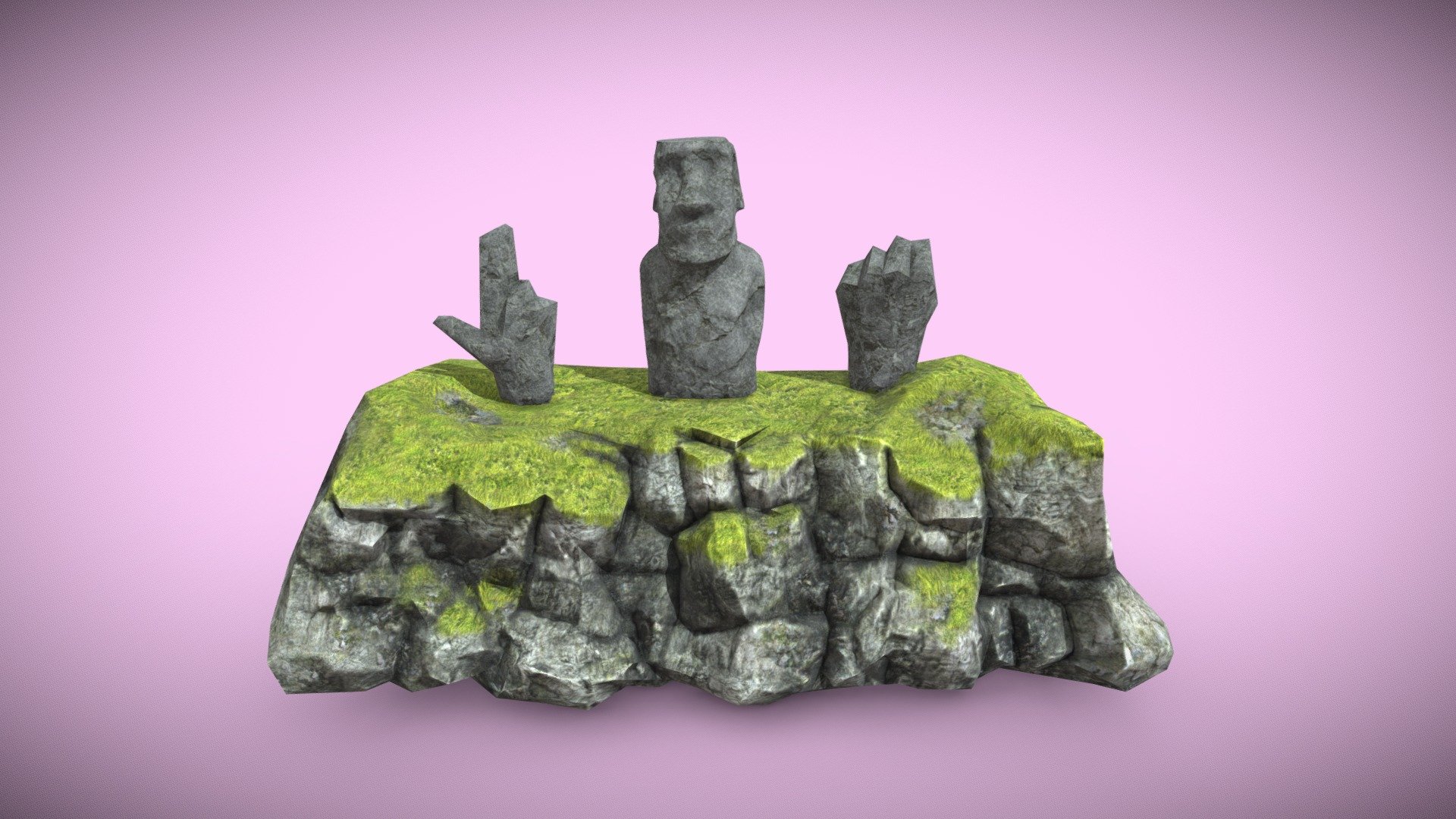 #RTJ4D Easter Island 3d model