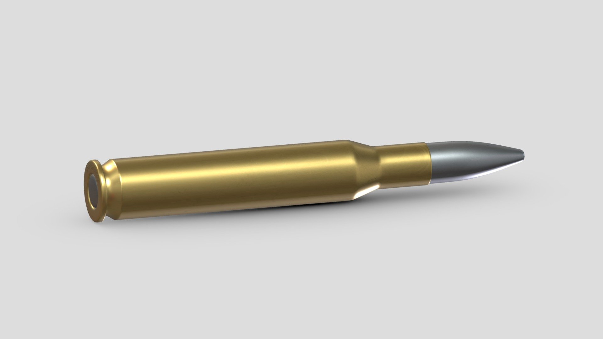 Bullet .30-06 Springfield 3d model