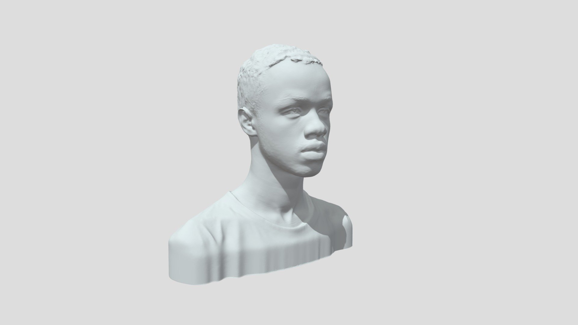 Head Scan Edit 3d model