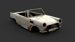 Triumph Herald Wreck