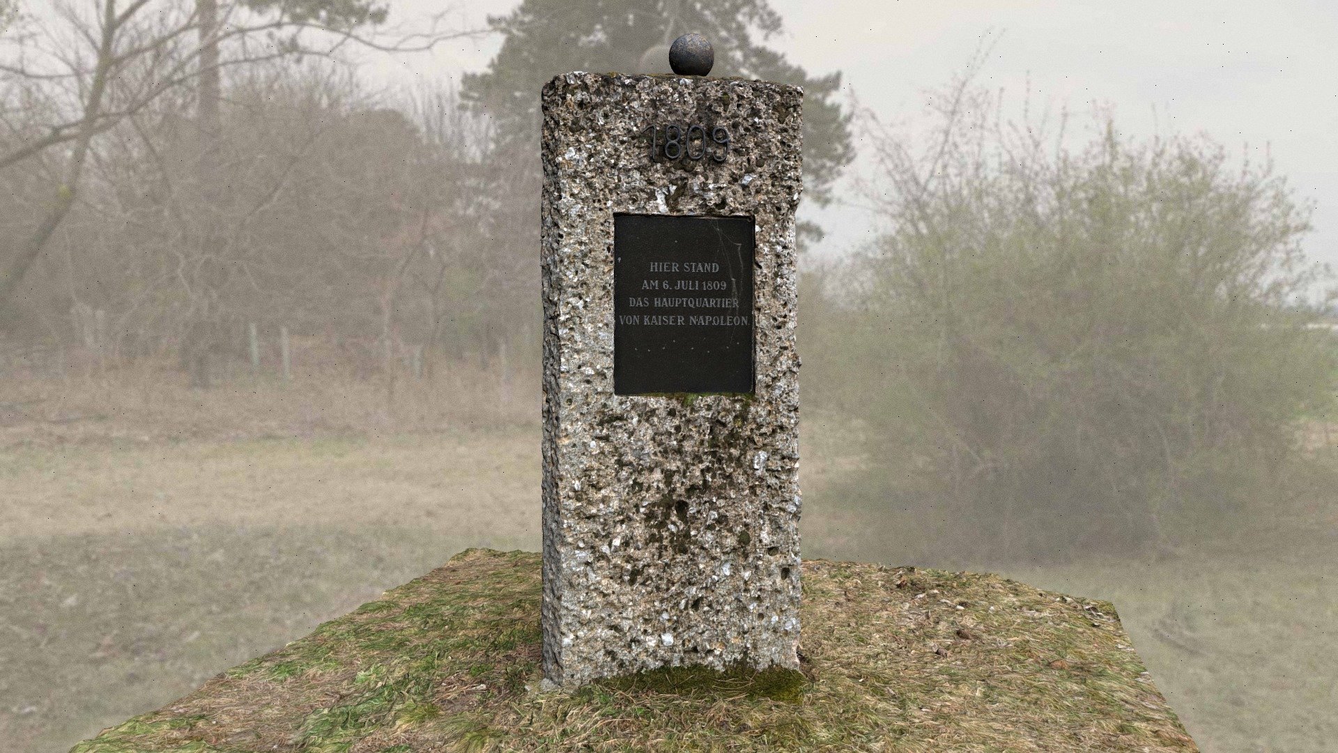 Gedenkstein 3d model