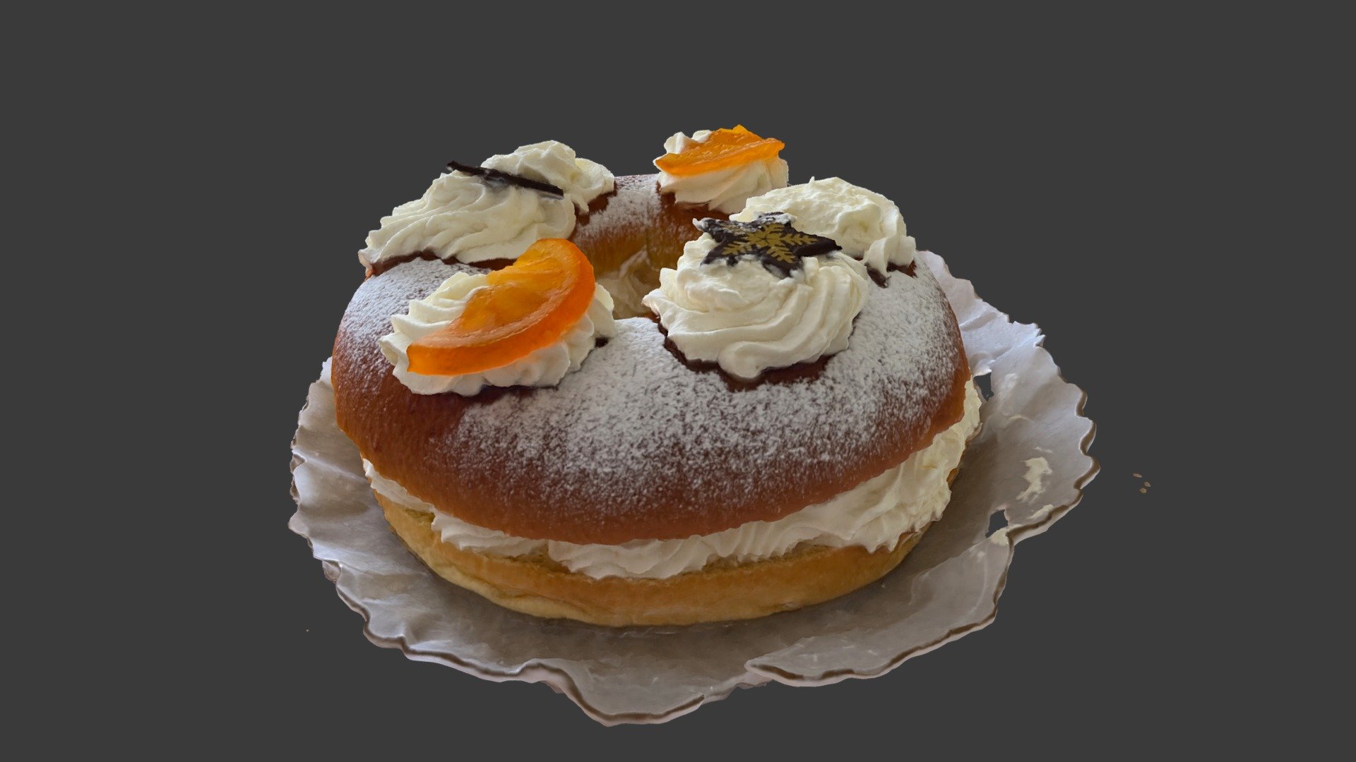 Roscón de Reyes 3d model