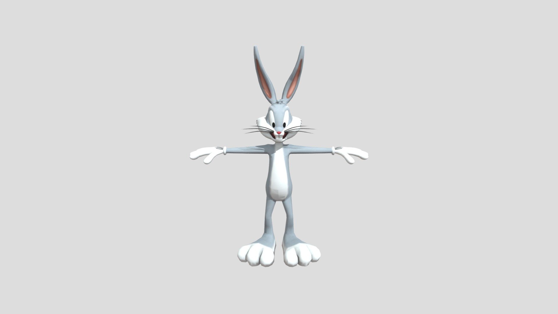 Looney Tunes World Of Mayhem Bugs Bunny 3d model