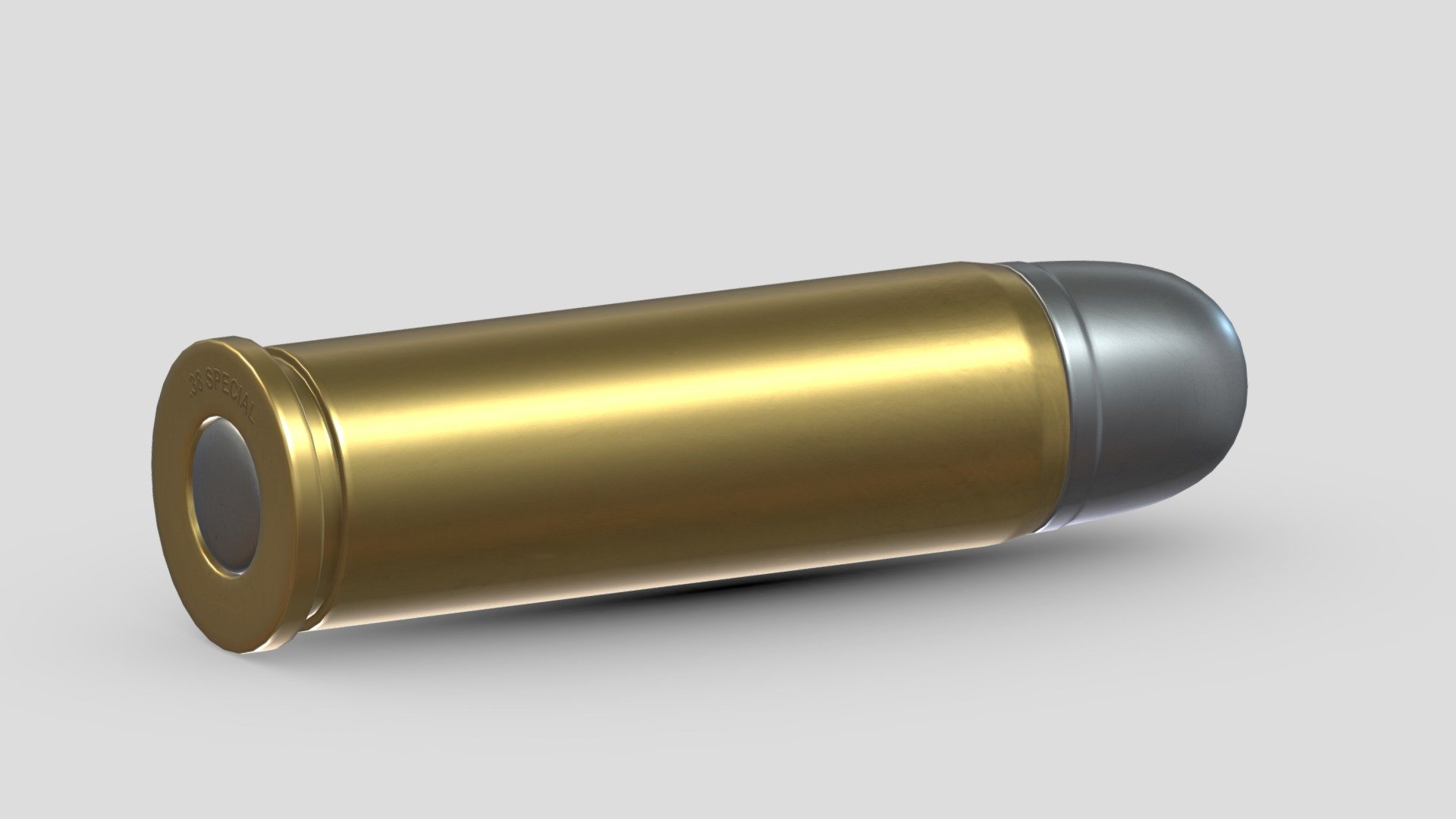 Bullet .38 SPECIAL 3d model