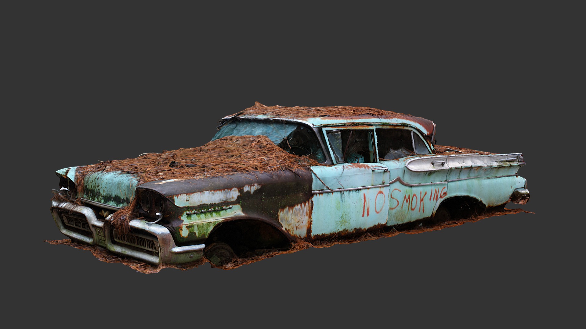 No Smoking Car 3d model