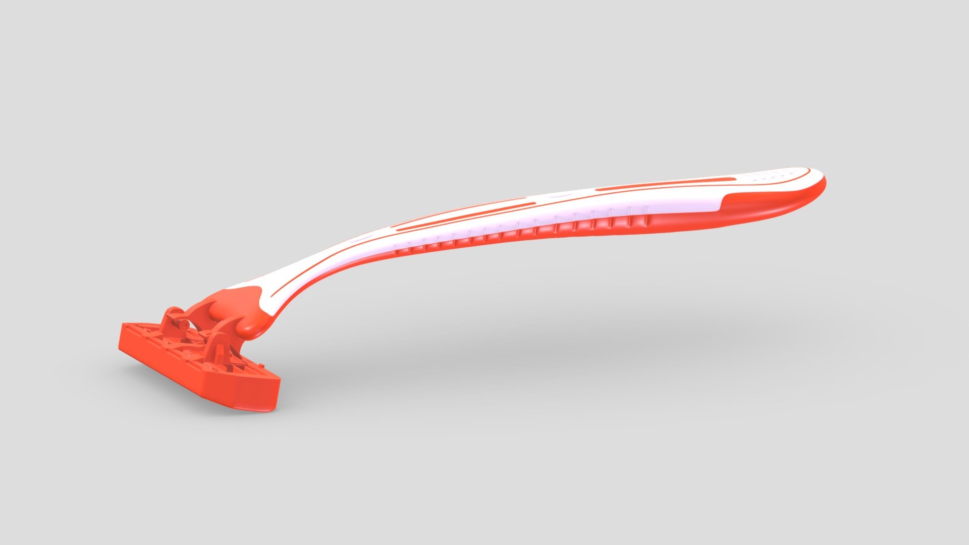 Women Triple Blade Razor 3d model