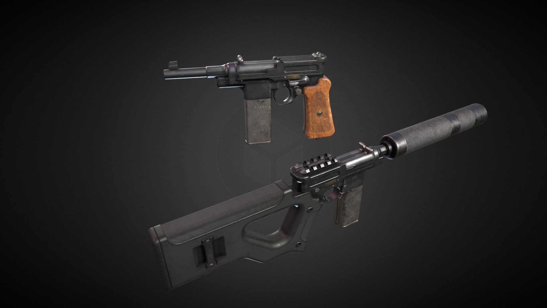 Mauser 06 08 3d model