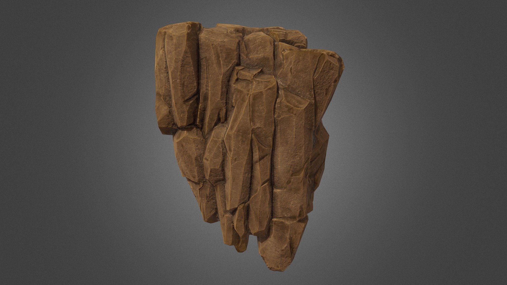 Stylized Modular Rock 3d model