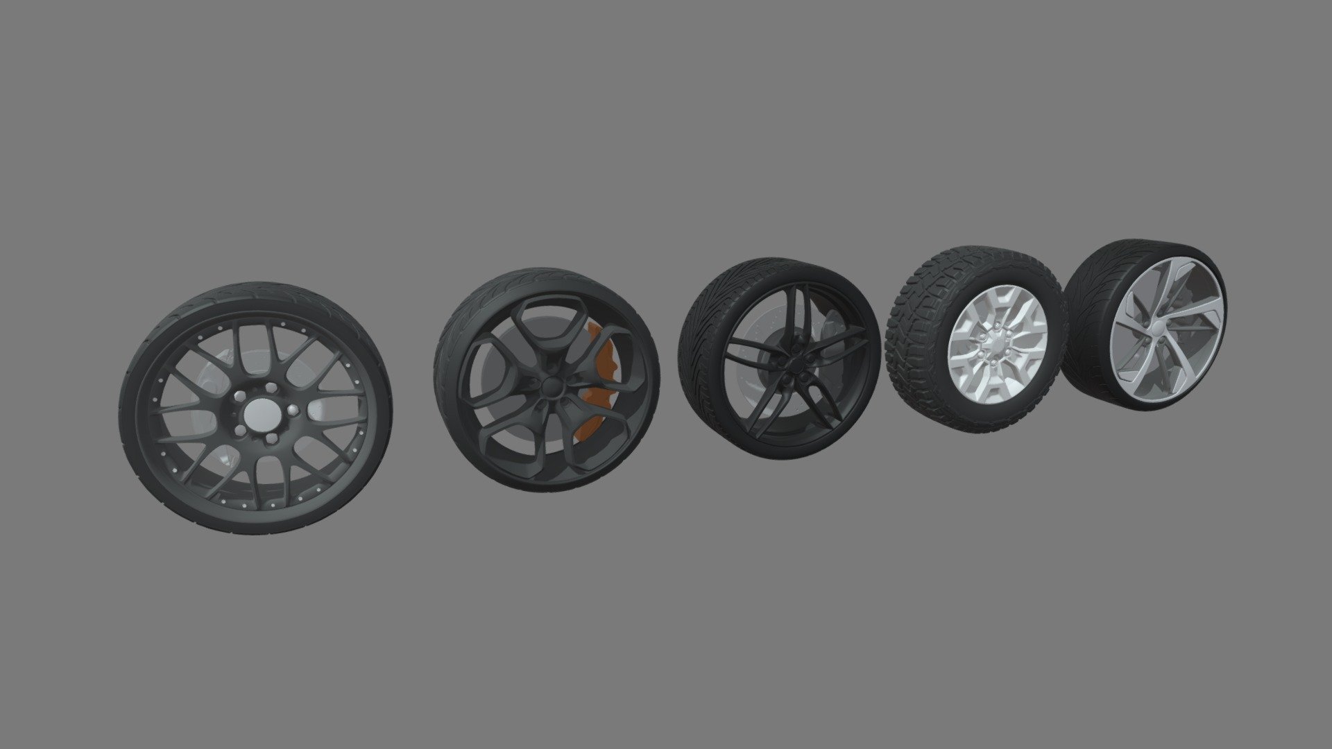 Rim Pack 01 3d model