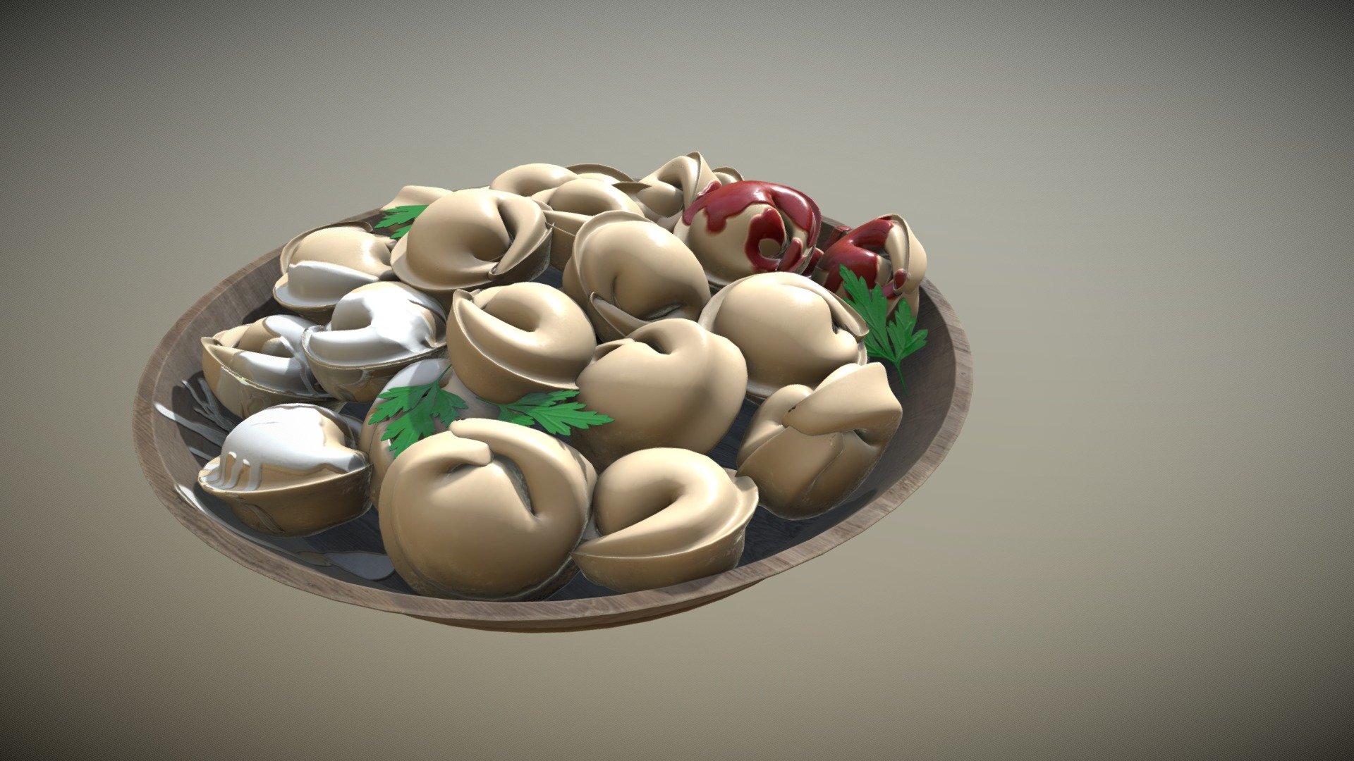 ПЕЛЬМЕШКИ | DUMPLINGS 3d model