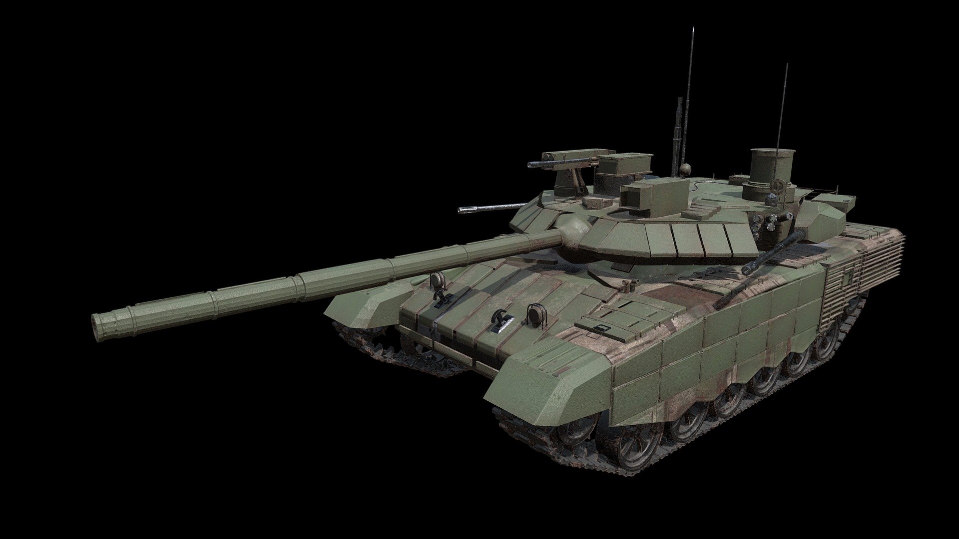 T 90 Tank 3d model