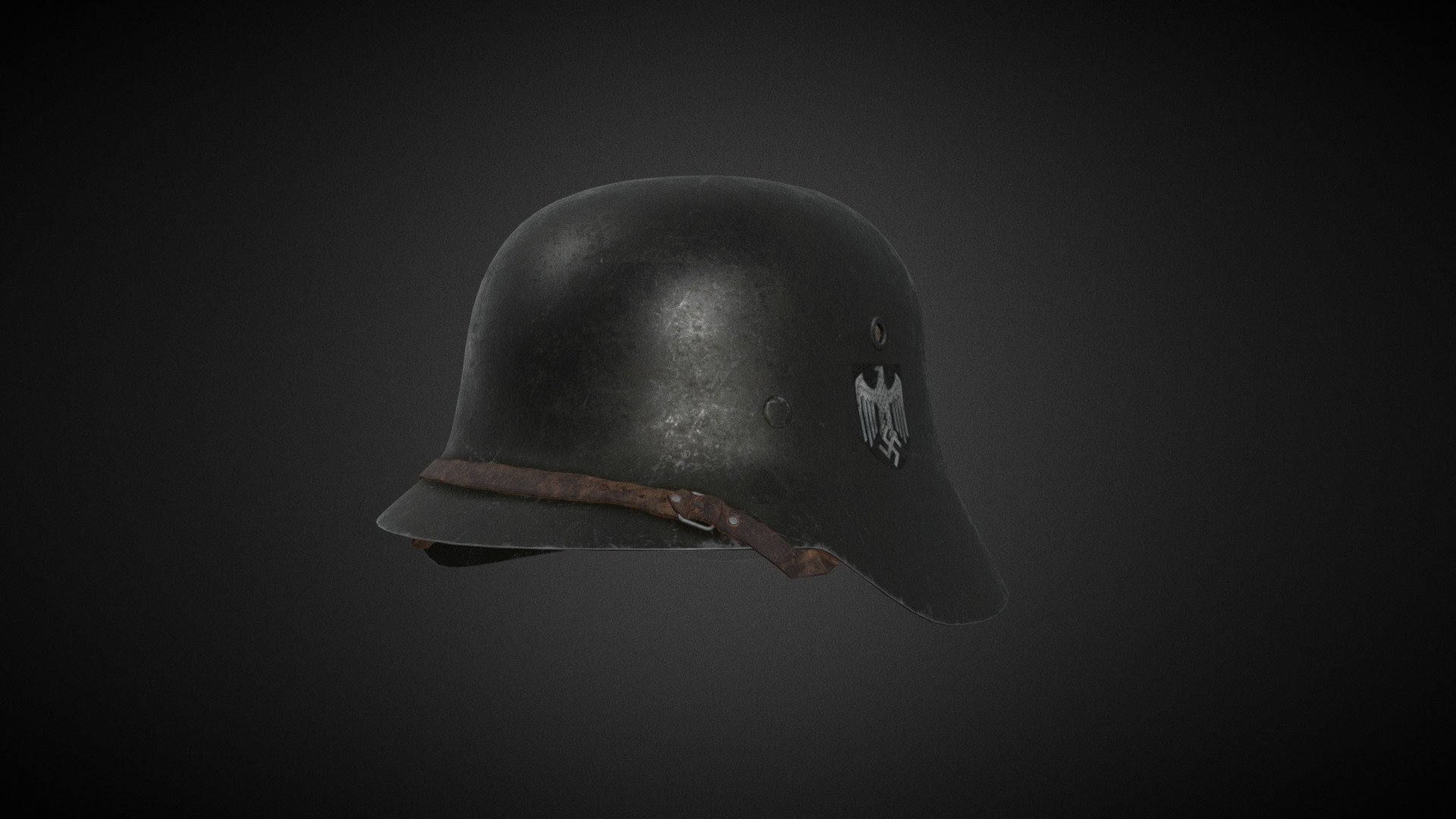 German stahlhelm M35 3d model