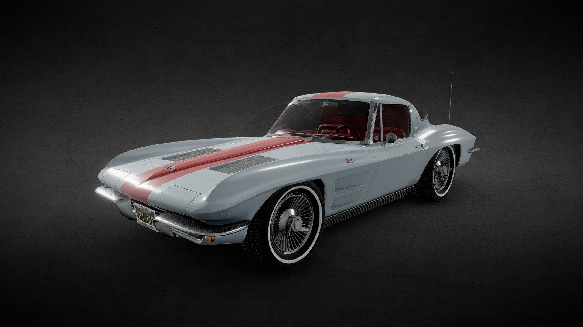 Corvette Stingray 3d model