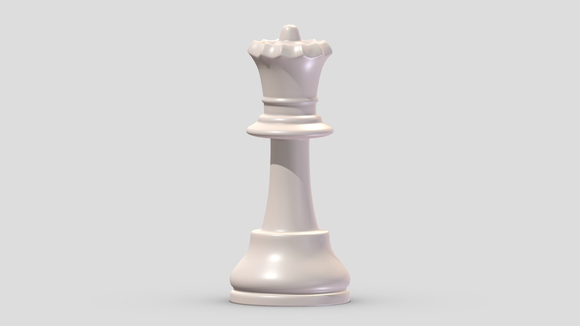 Queen Chess 3d model