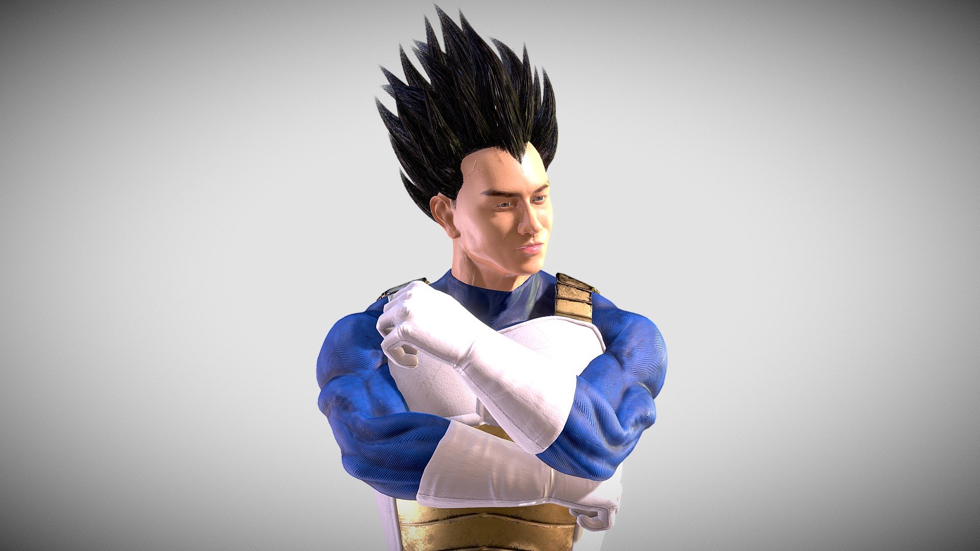 Vegeta 3d model