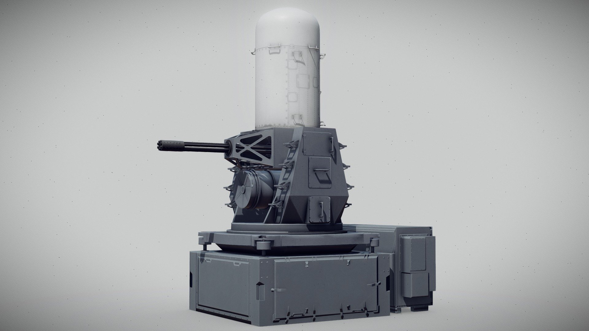 Phalanx CIWS 3d model