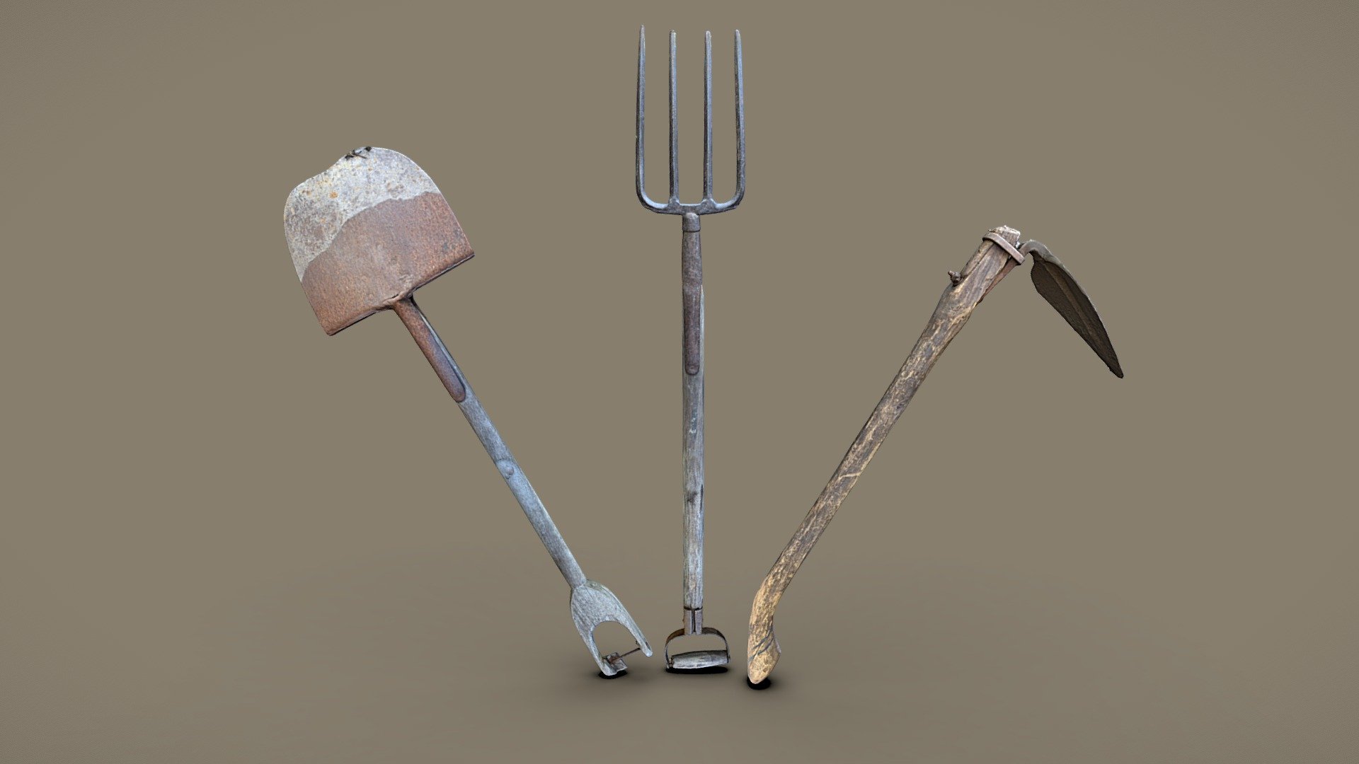 Old Farming Pack 3d model