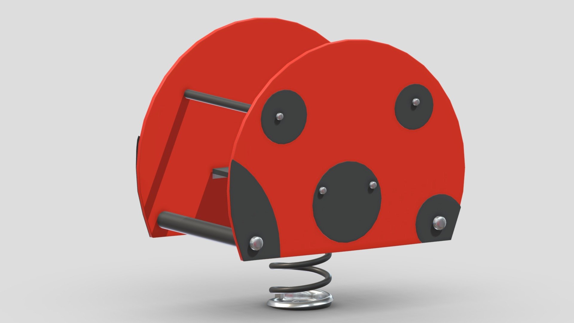 Lappset Ladybird Swing 3d model