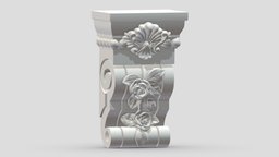 Scroll Corbel 18