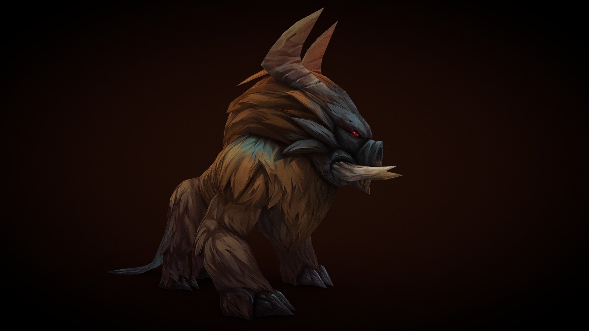 Predator Boar 3d model