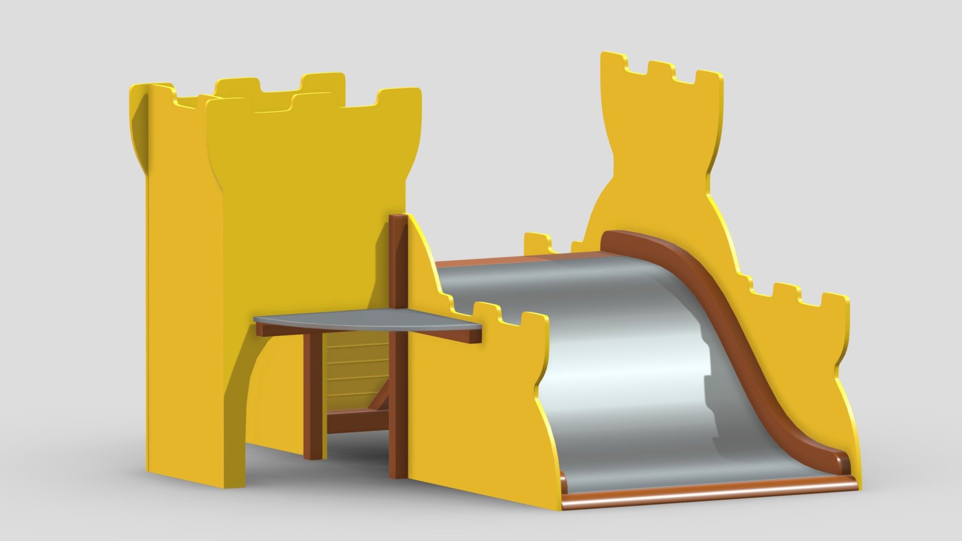 Lappset Castle 3d model