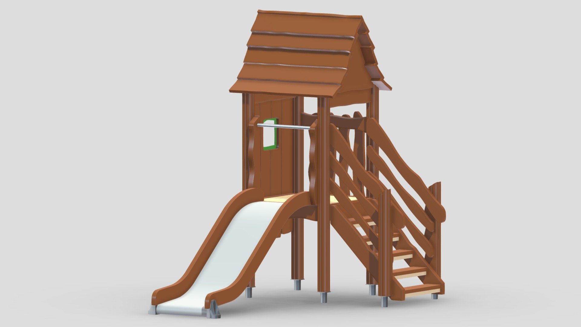 Lappset Hide And Slide 3d model