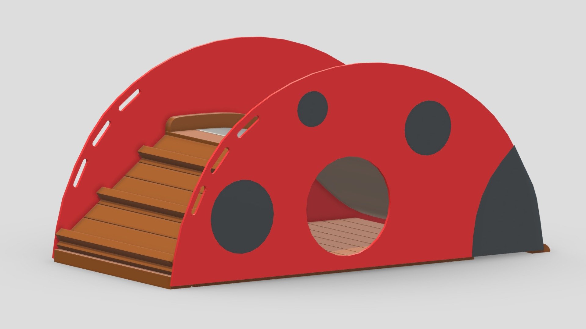 Lappset Ladybird Playhouse 3d model