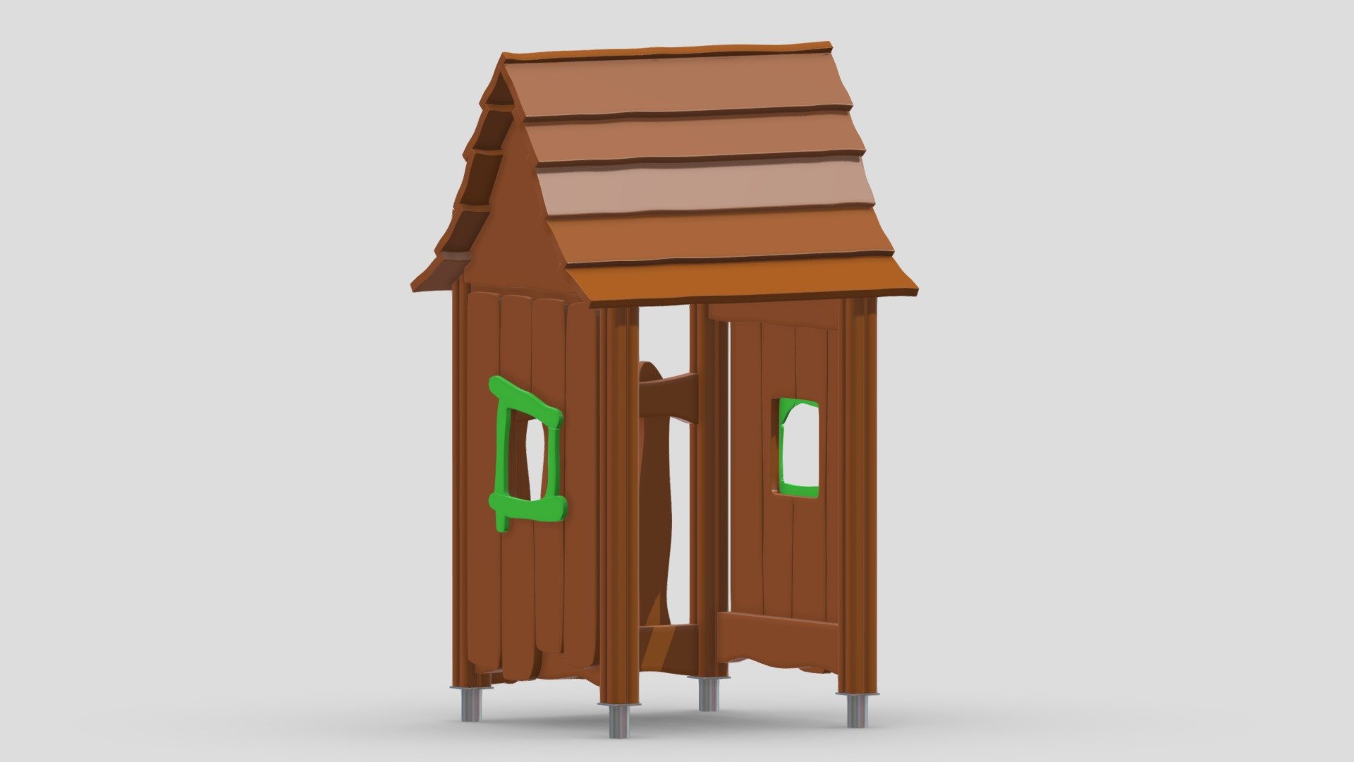 Lappset Litte Hut 3d model