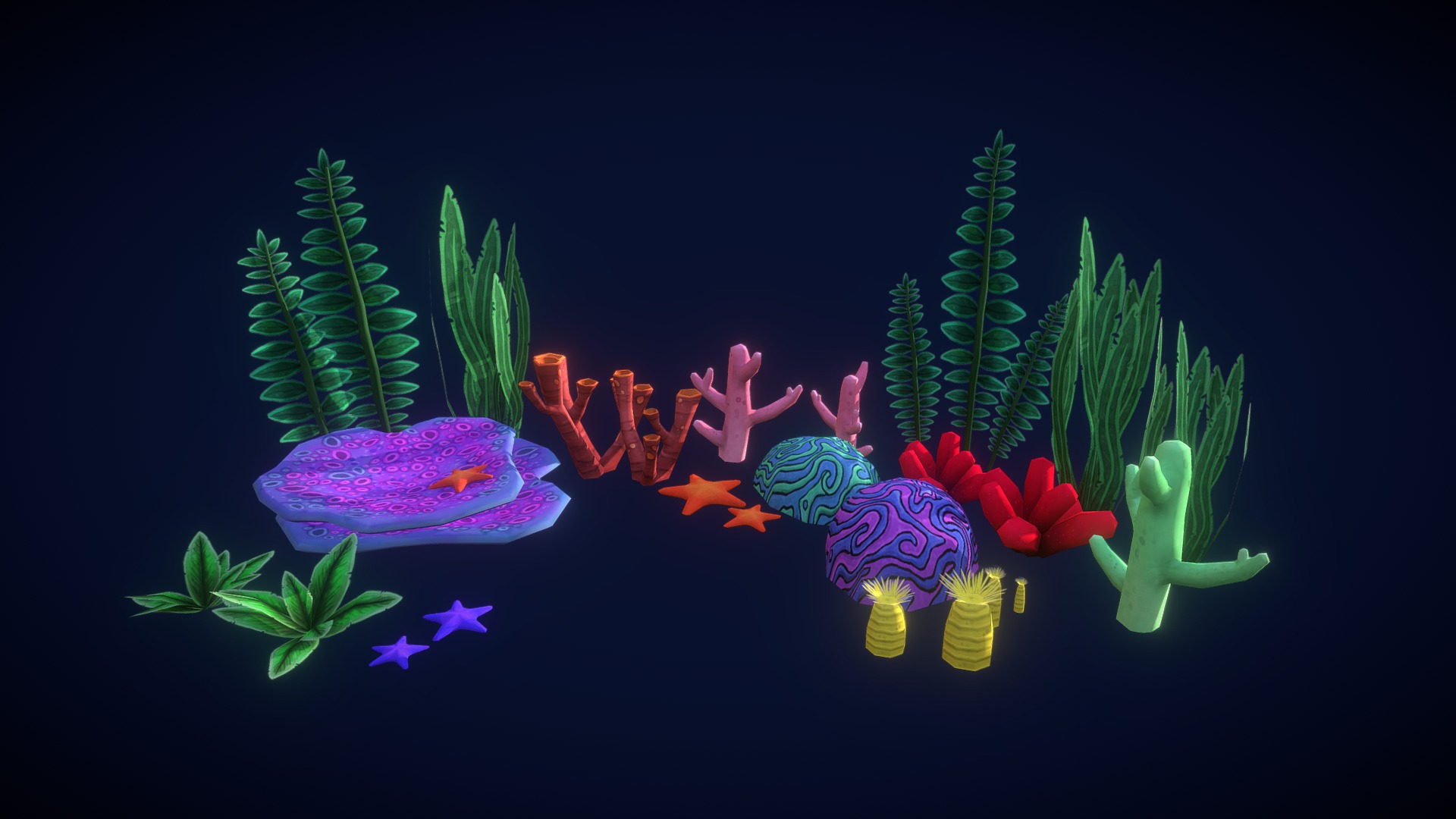 Ocean Life 3d model