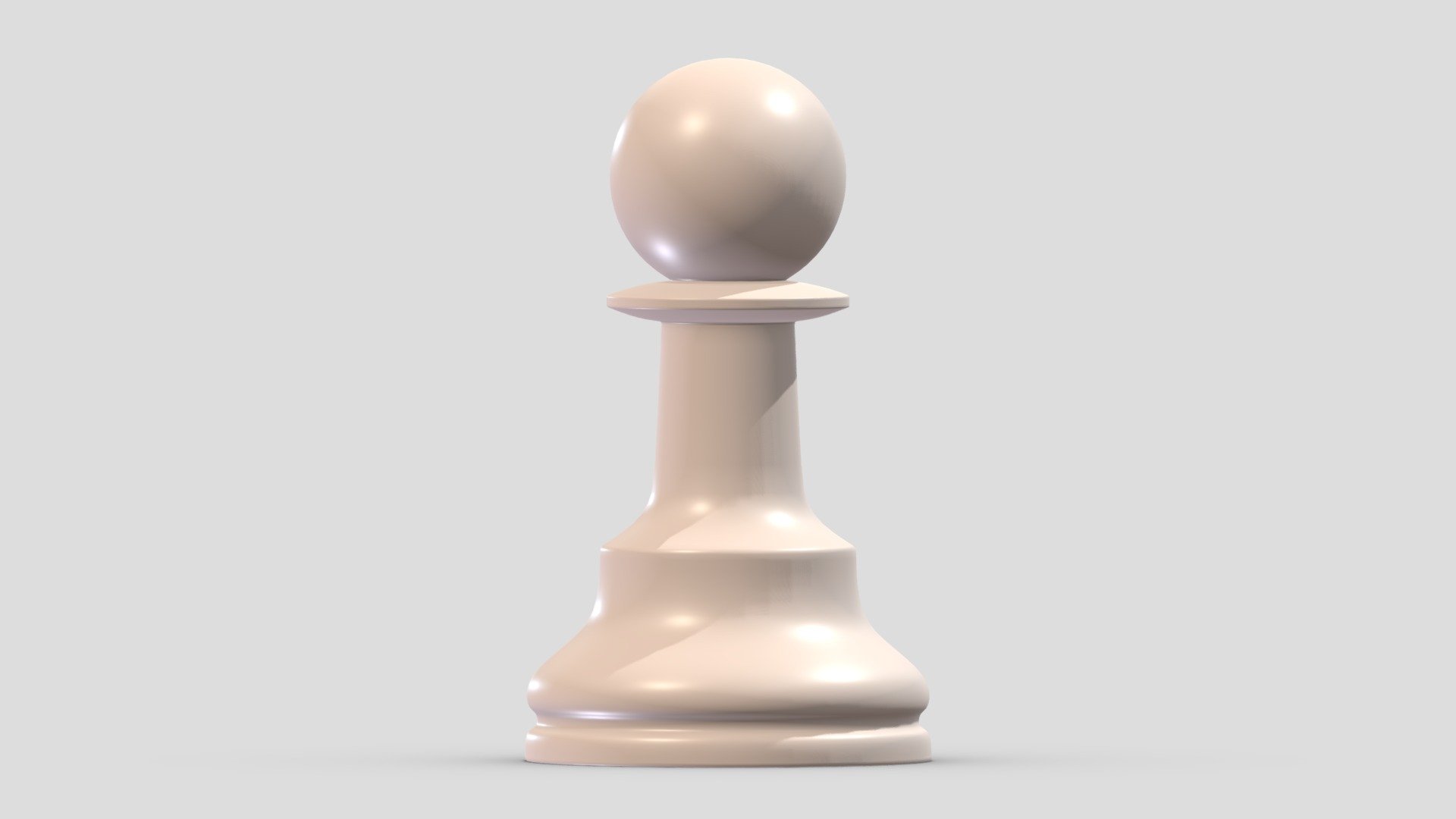 Pawn Chess 3d model