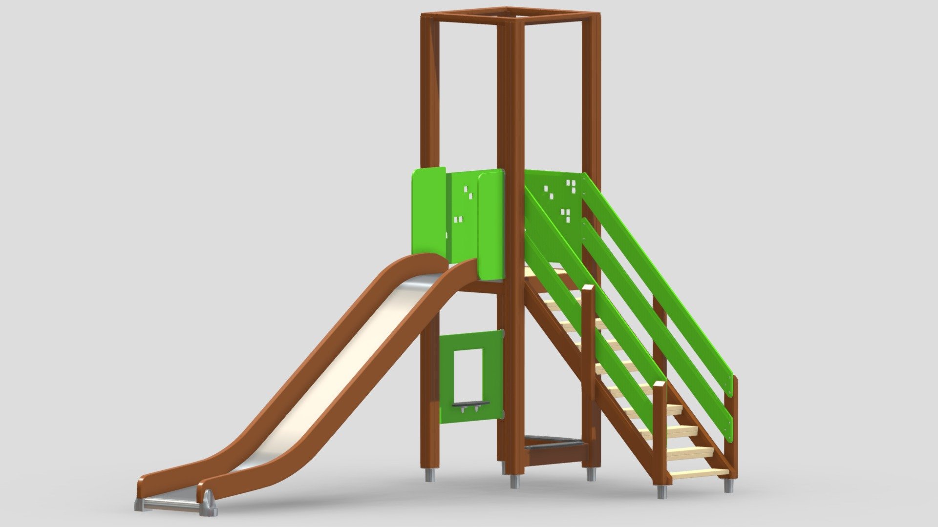 Lappset Activity Tower 09 3d model