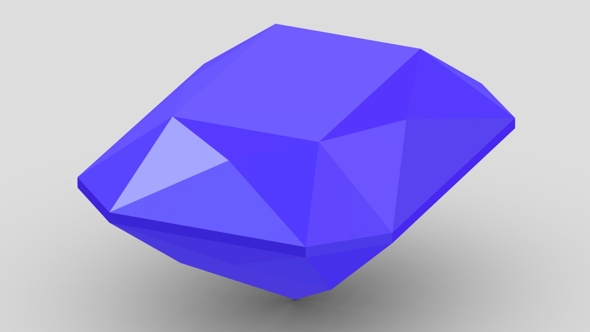 Scissor Gemstone 3d model