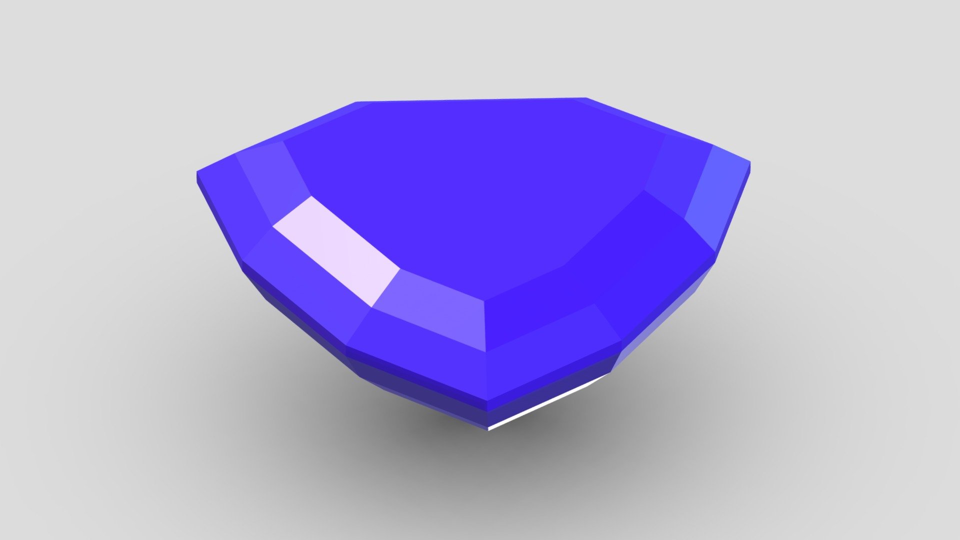 Shield Gemstone 3d model