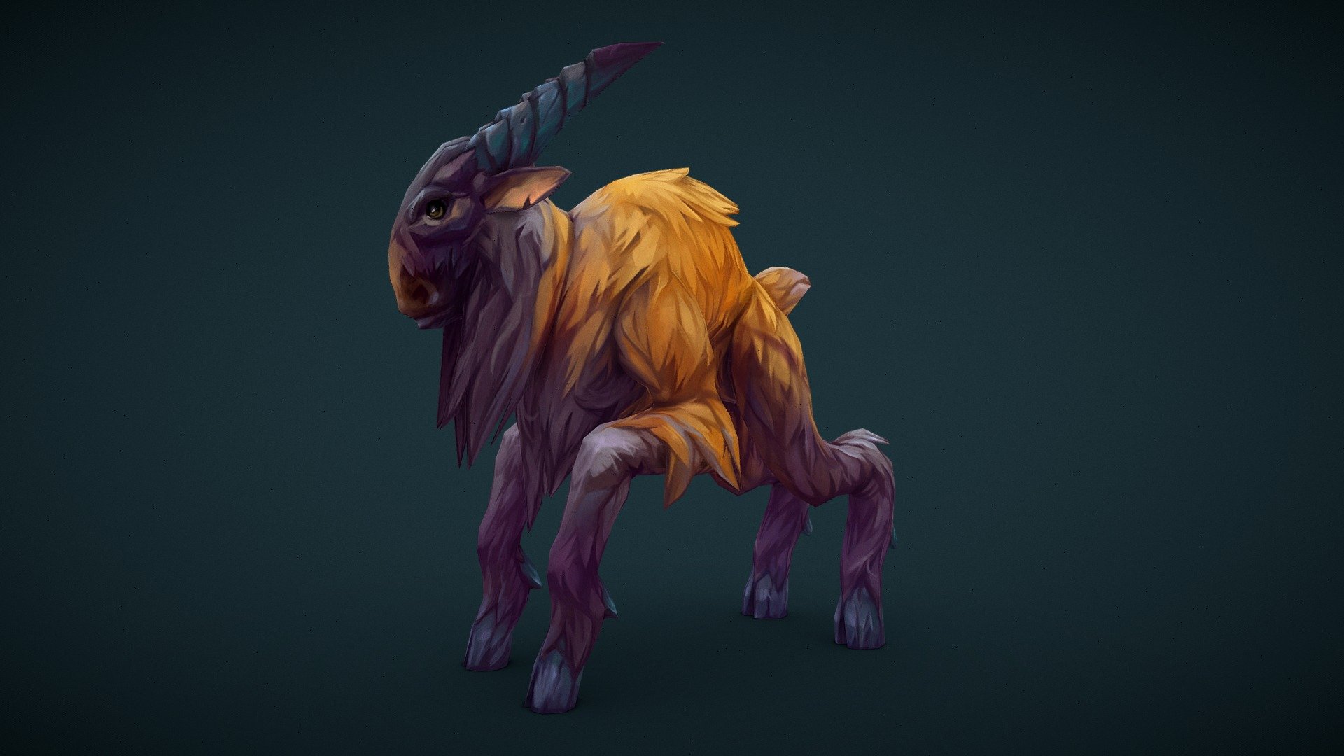 Goat 3d model