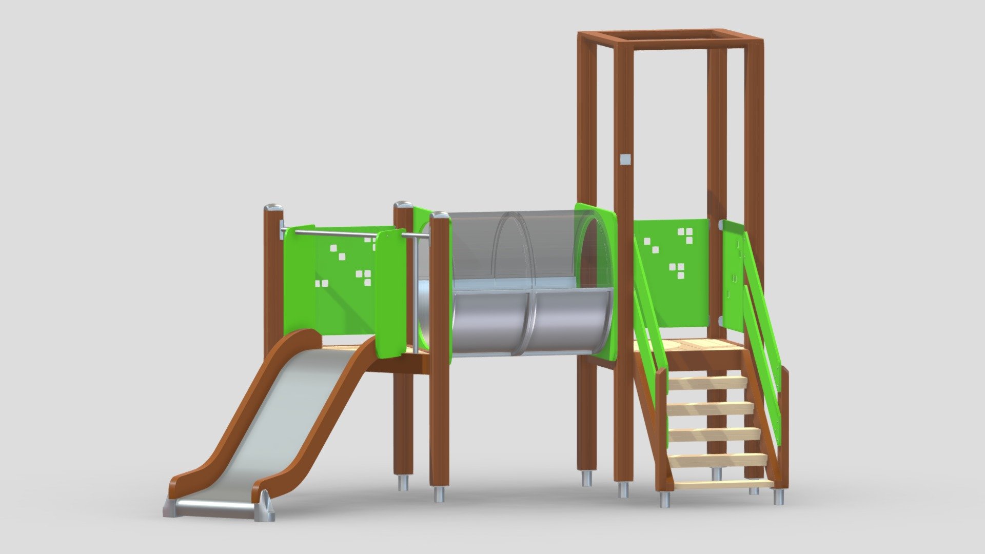 Lappset Activity Tower 04 3d model