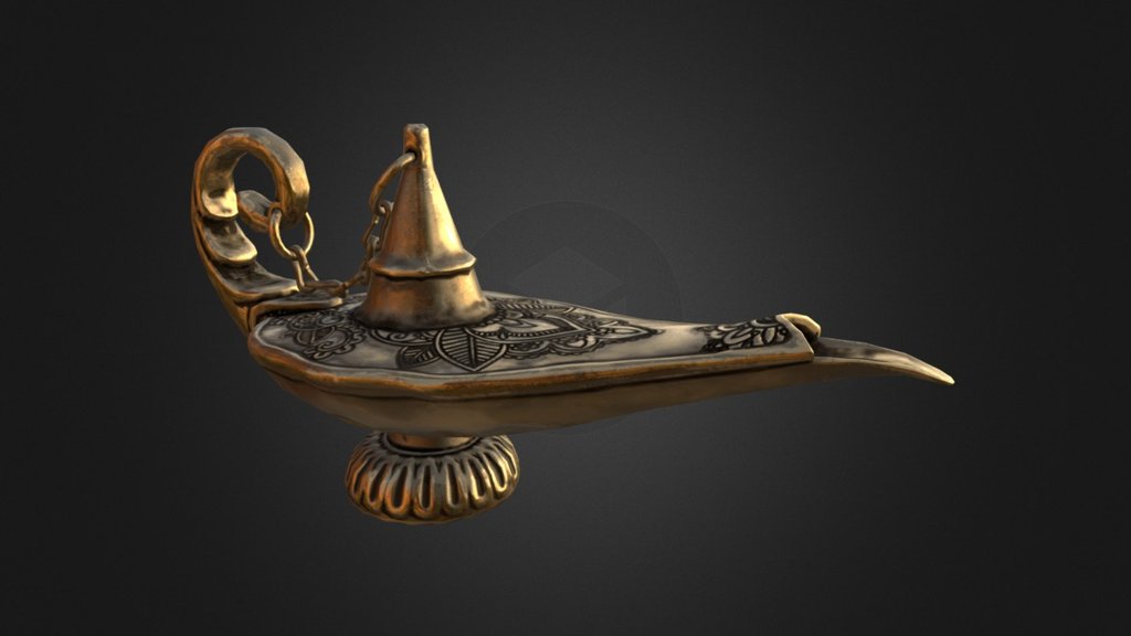 Lamp Aladdin 3d model