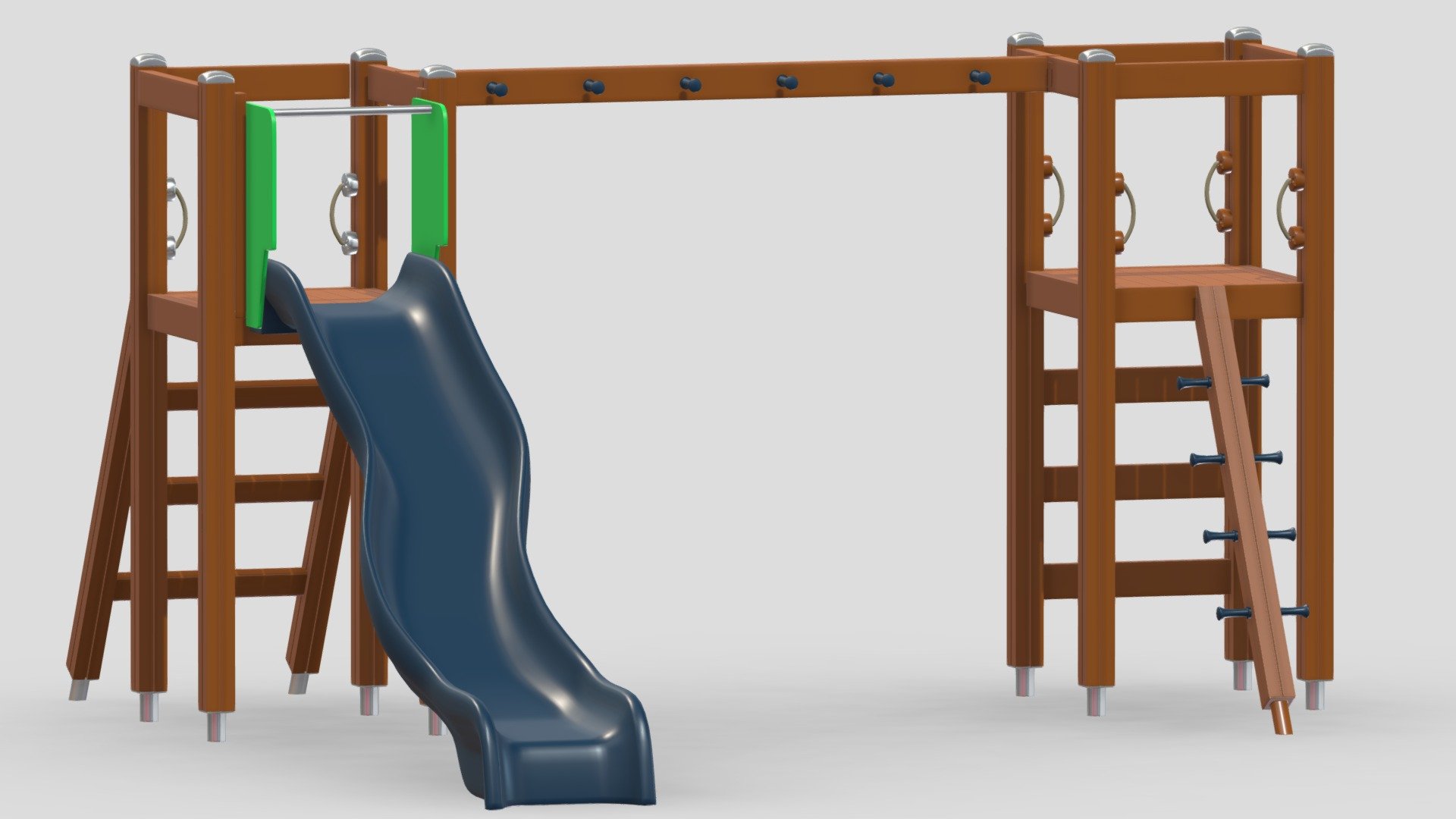 Lappset Activity Tower 19 3d model