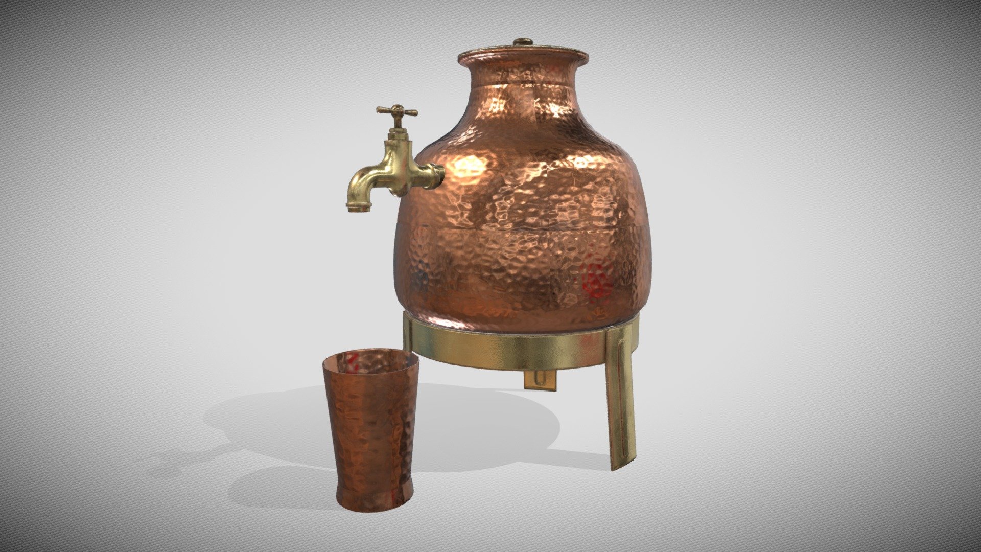 Water Dispenser 3d model